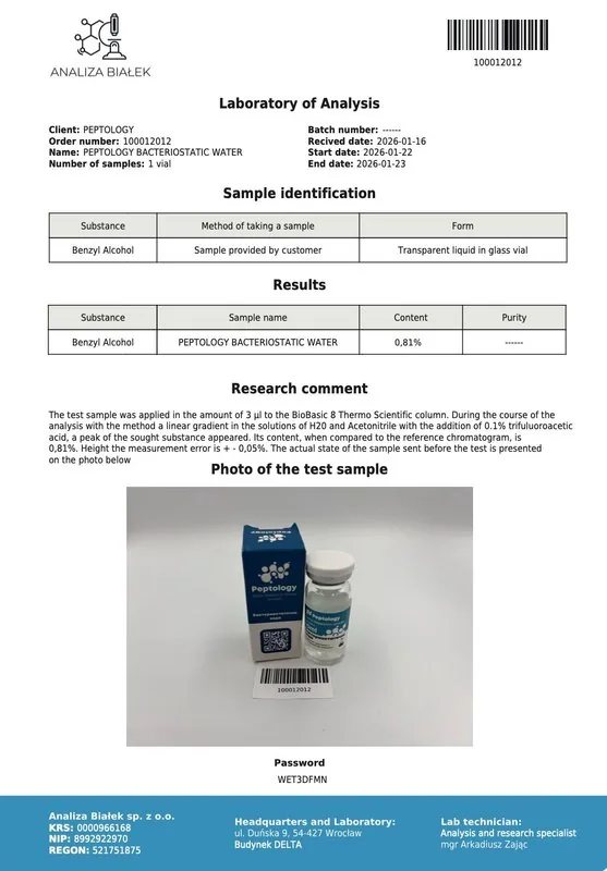 Bakteriostatska voda - 10ml. – slika 2