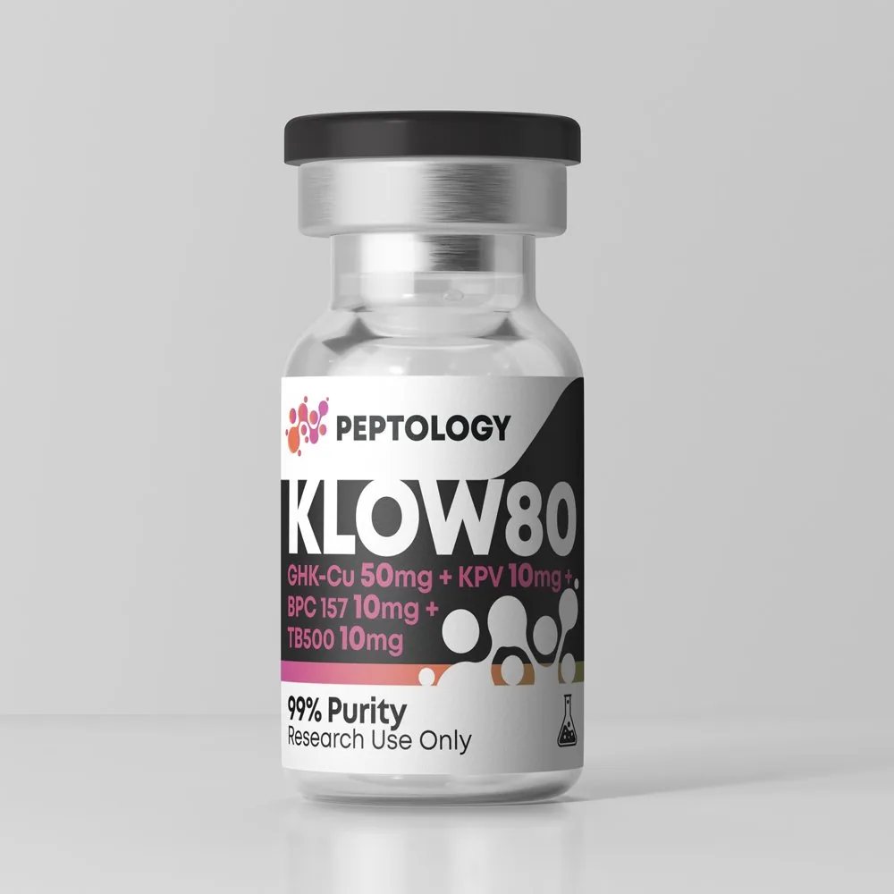 KLOW80 – Kompleks GHK-Cu, TB-500, BPC-157 i KPV (80 mg)